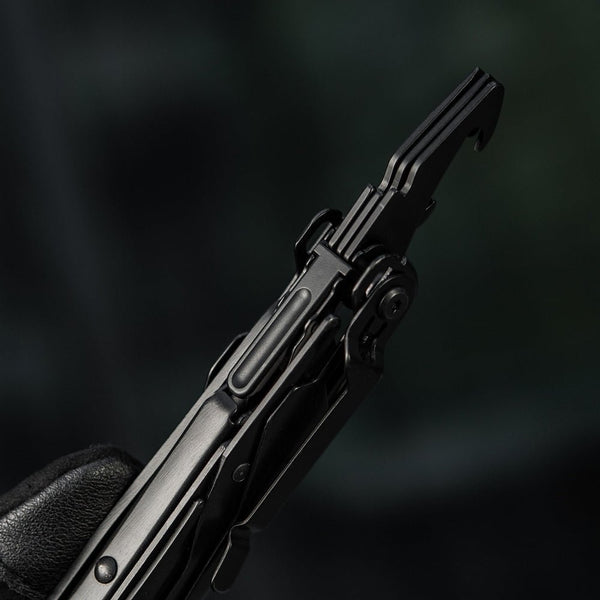 M - TAC Multitool Type 9 Negru - 14 functii | Echipament tactic WARGEAR