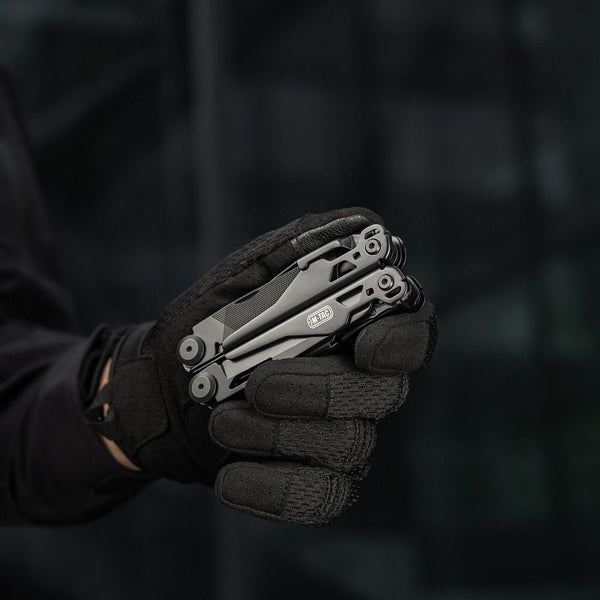 M - TAC Multitool Type 9 Negru - 14 functii | Echipament tactic WARGEAR