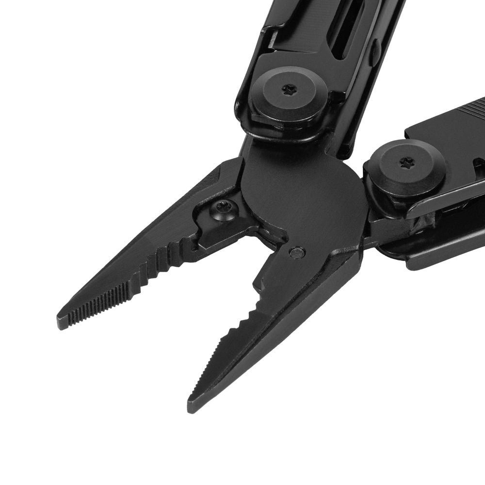 M - TAC Multitool Type 9 Negru - 14 functii | Echipament tactic WARGEAR