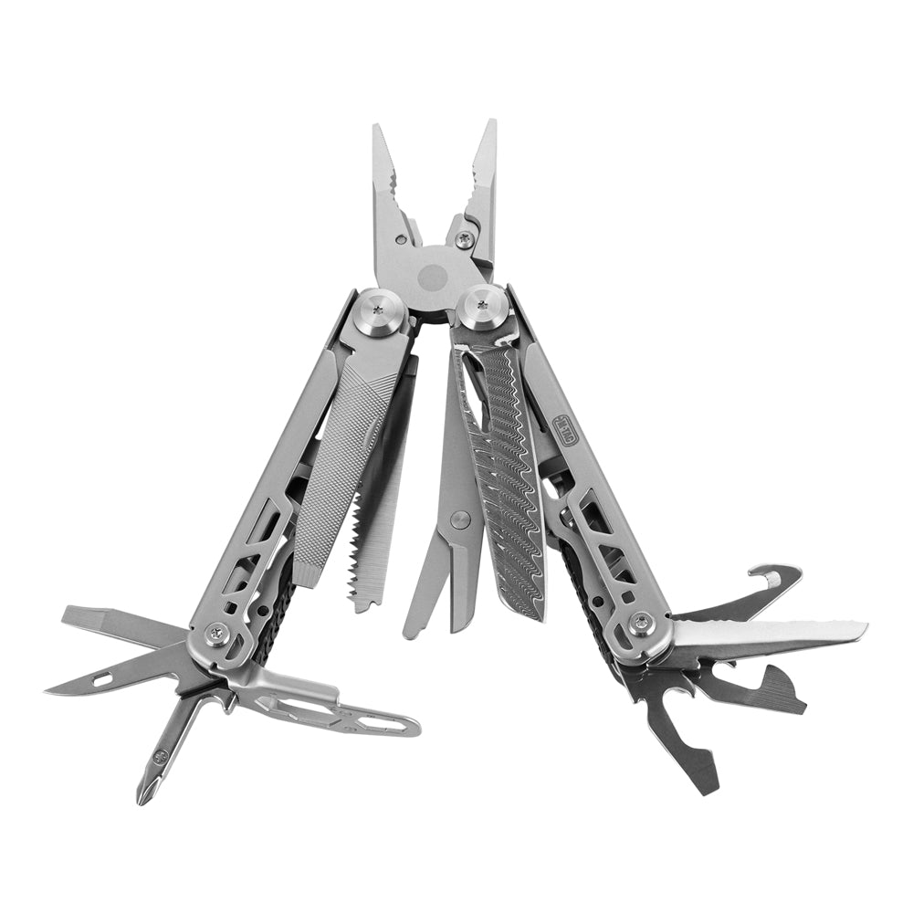 M - TAC Multitool VALHALLA™ Damascus Edition 14 - in - 1 functii | Echipament tactic WARGEAR