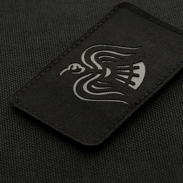 Patch Raven Flag Laser Cut M-Tac - Negru/Gri
