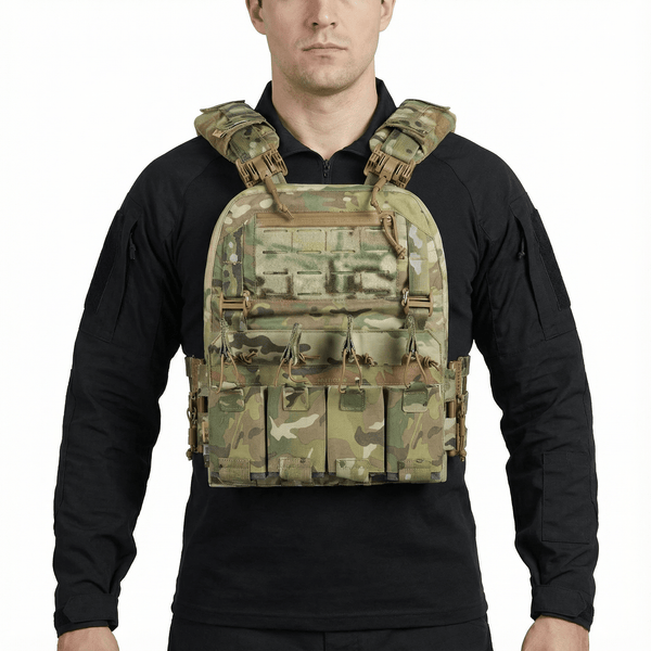 M - TAC Plate Carrier Cuirass QRS Fast Multicam | WARGEAR RO
