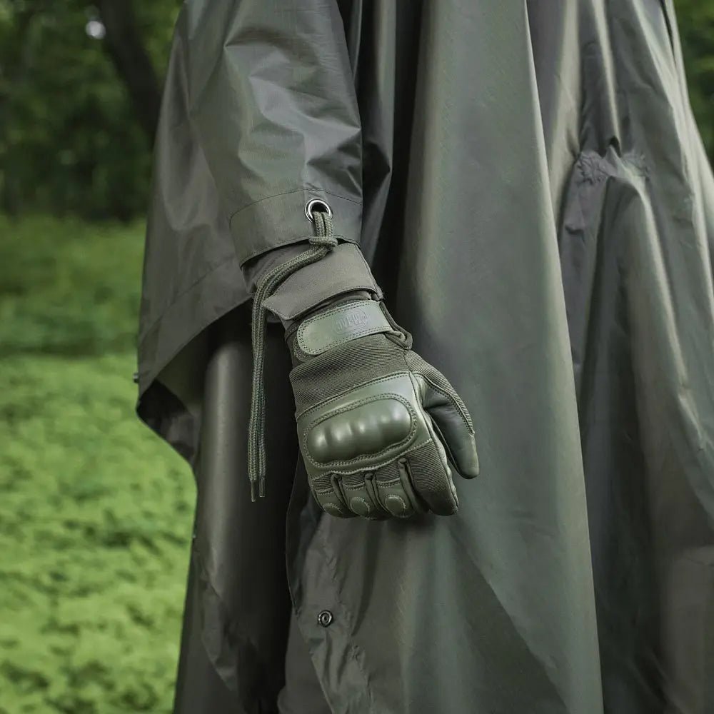 M - TAC poncho ploaie Olive | Echipament tactic WARGEAR