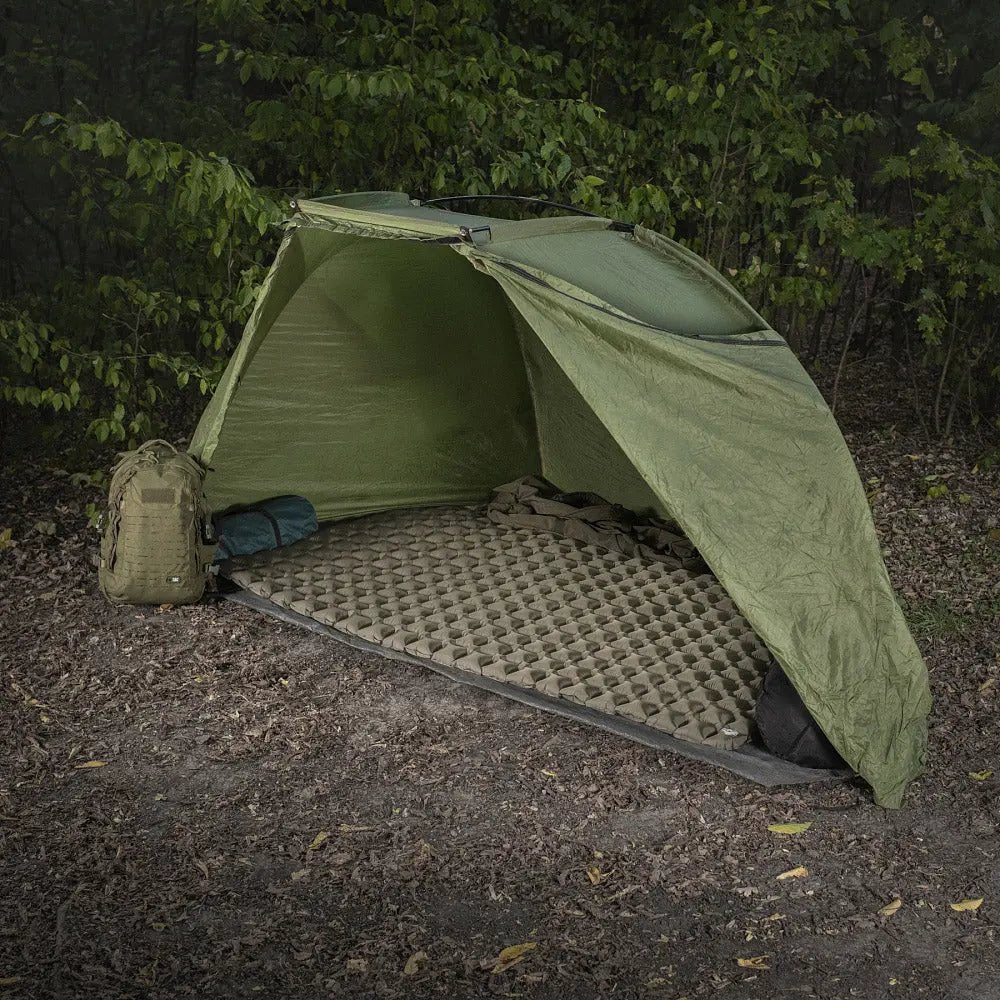 M - TAC Saltea Gonflabila camping 195x120 olive | Echipament tactic WARGEAR