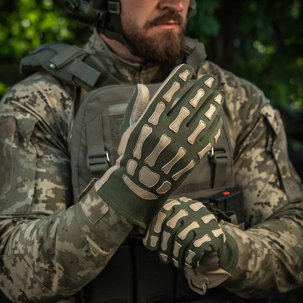 Manusi M - TAC Skeleton Nomex® rezistente la foc | Echipament tactic WARGEAR