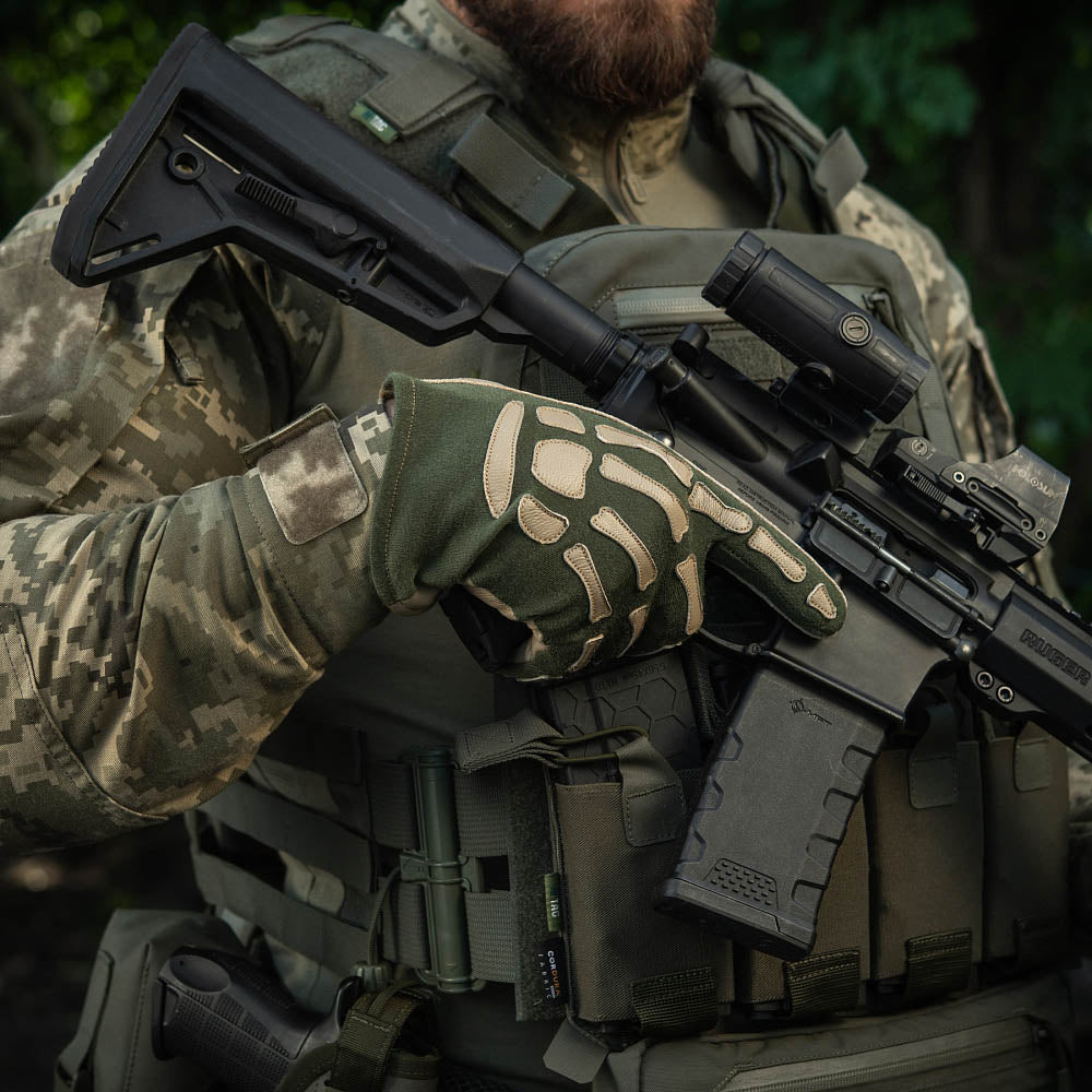 Manusi M - TAC Skeleton Nomex® rezistente la foc | Echipament tactic WARGEAR