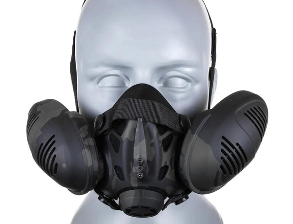 Masca army protectie respiratorie multicam black | Echipament tactic WARGEAR