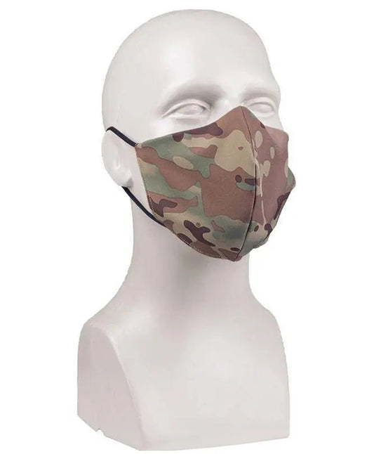 Masca protectie reutilizabila v2 Multitarn Mil - Tec | Echipament tactic WARGEAR