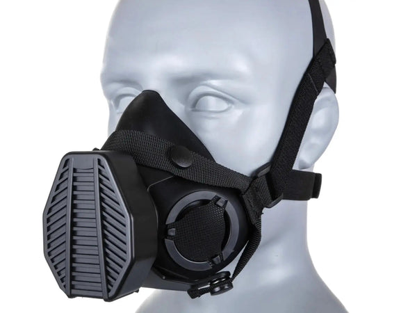 Masca tactica Special Respirator neagra | Echipament tactic WARGEAR