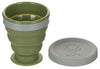 MFH Cana Pliabila Silicon cu Capac 200 ml - Verde Oliv | WARGEAR RO