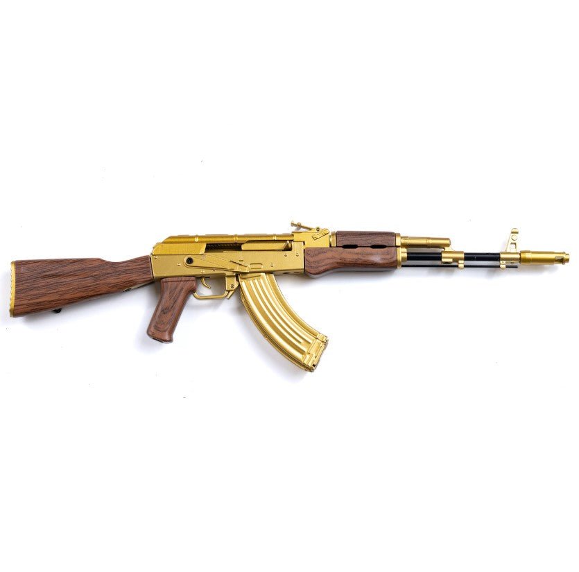 Miniatura AK - 47 Gold Tiny Gun Novritsch | Echipament tactic WARGEAR