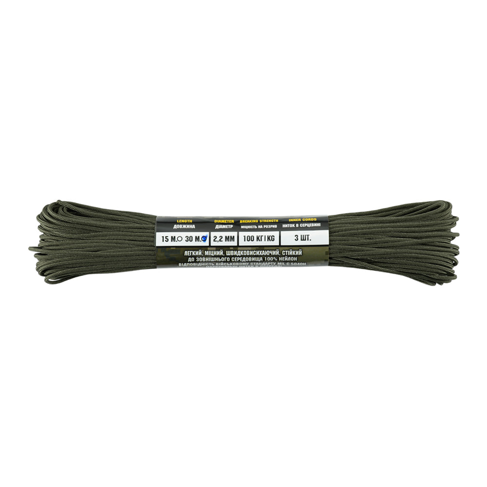 Paracord Minicord M-TAC Mil-Spec 30 m – Ranger Green