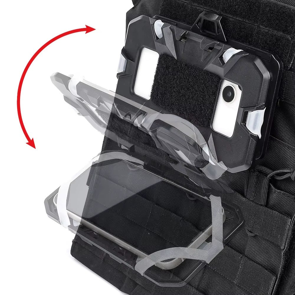 Suport tactic rabatabil pentru telefon mobil cu prindere MOLLE  WARGEAR