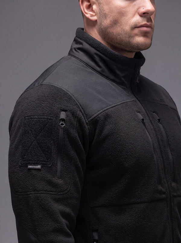 Jacheta Fleece Tactica Pentagon Nestor 2.5 – Negru