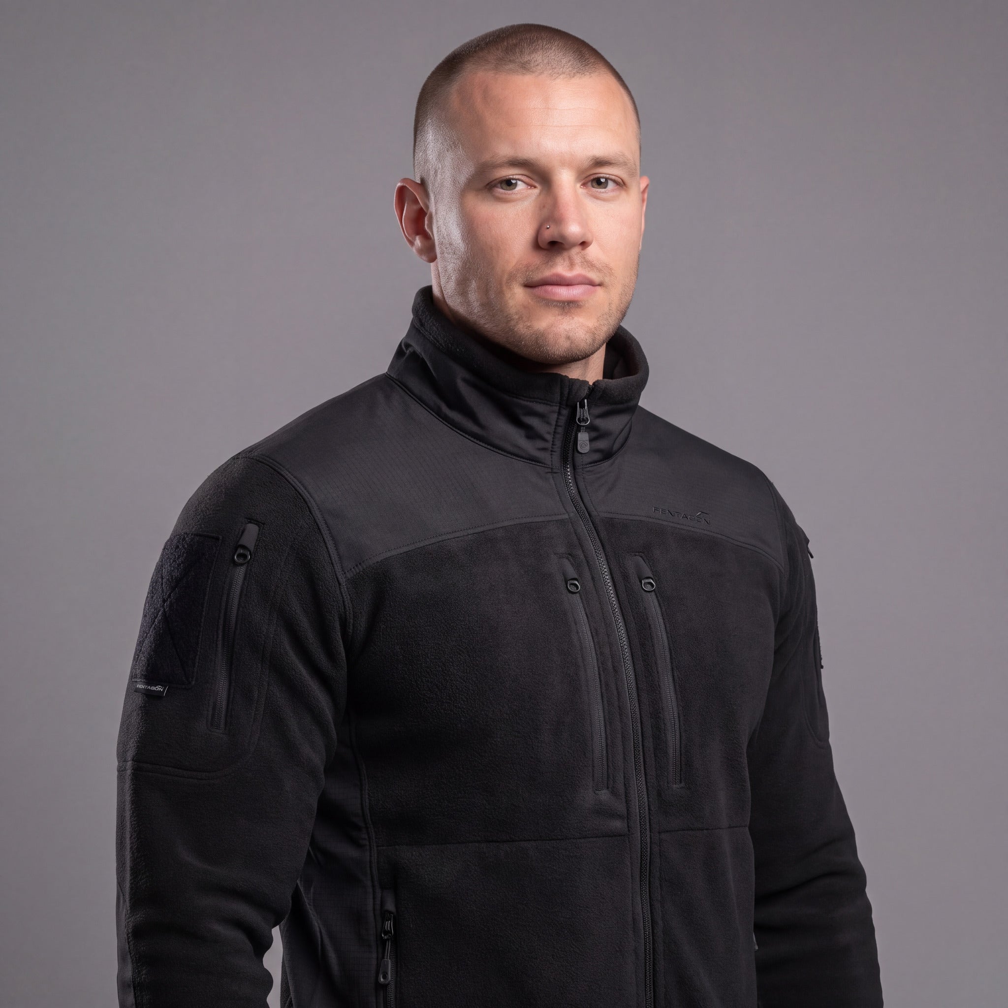 Jacheta Fleece Tactica Pentagon Nestor 2.5 – Negru