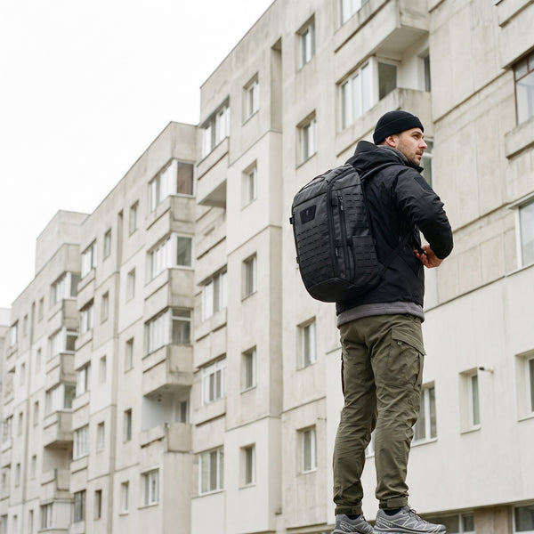 Rucsac tactic NIGHTSHIFT 30L purtat