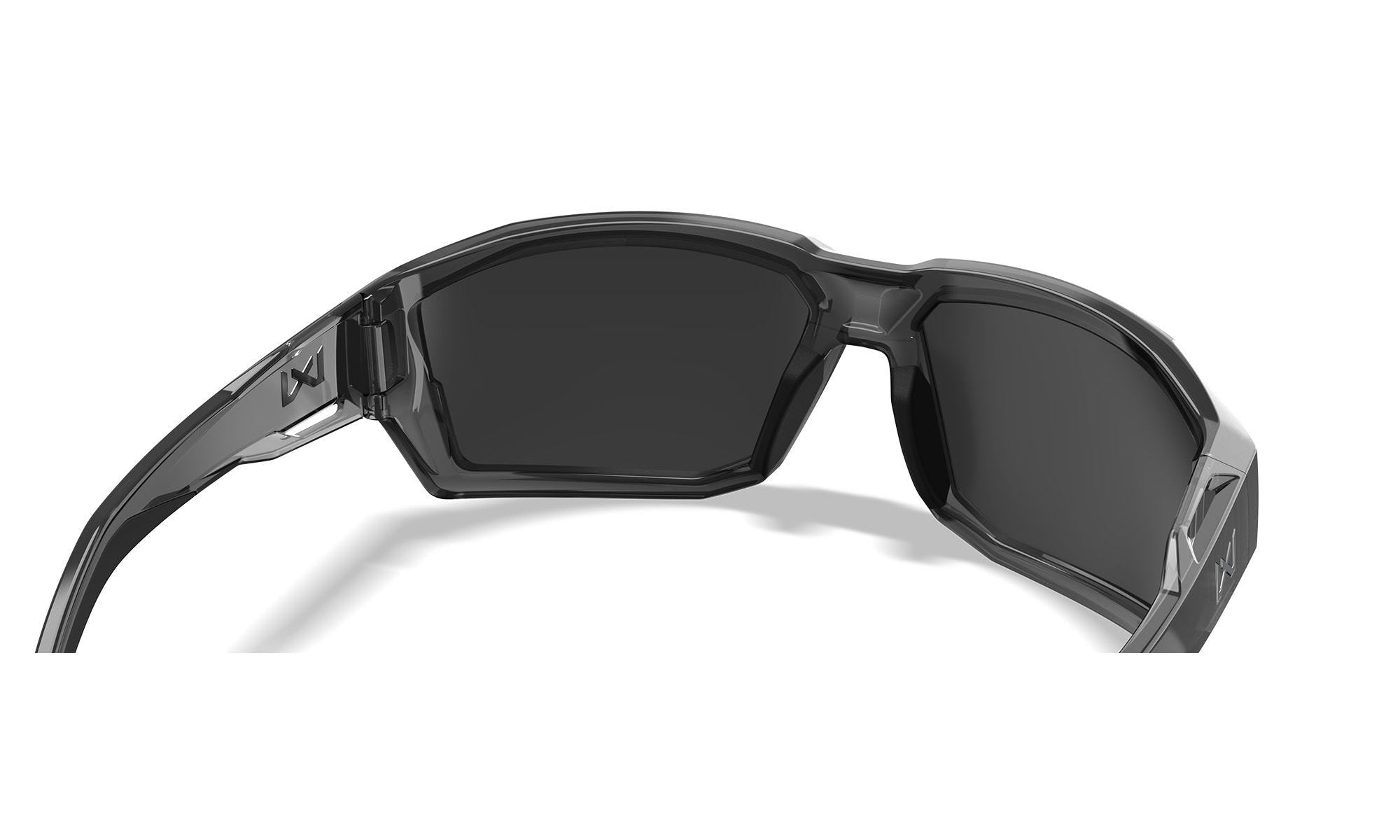 Ochelari Balistici Polarizati Wiley X ALPINE Gloss Crystal Grey | CAPTIVATE™ Blue Mirror | WARGEAR RO
