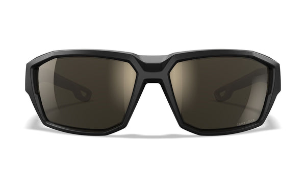Ochelari Balistici Polarizati Wiley X ALPINE Matte Black / Tan | CAPTIVATE™ Tungsten Mirror | WARGEAR RO