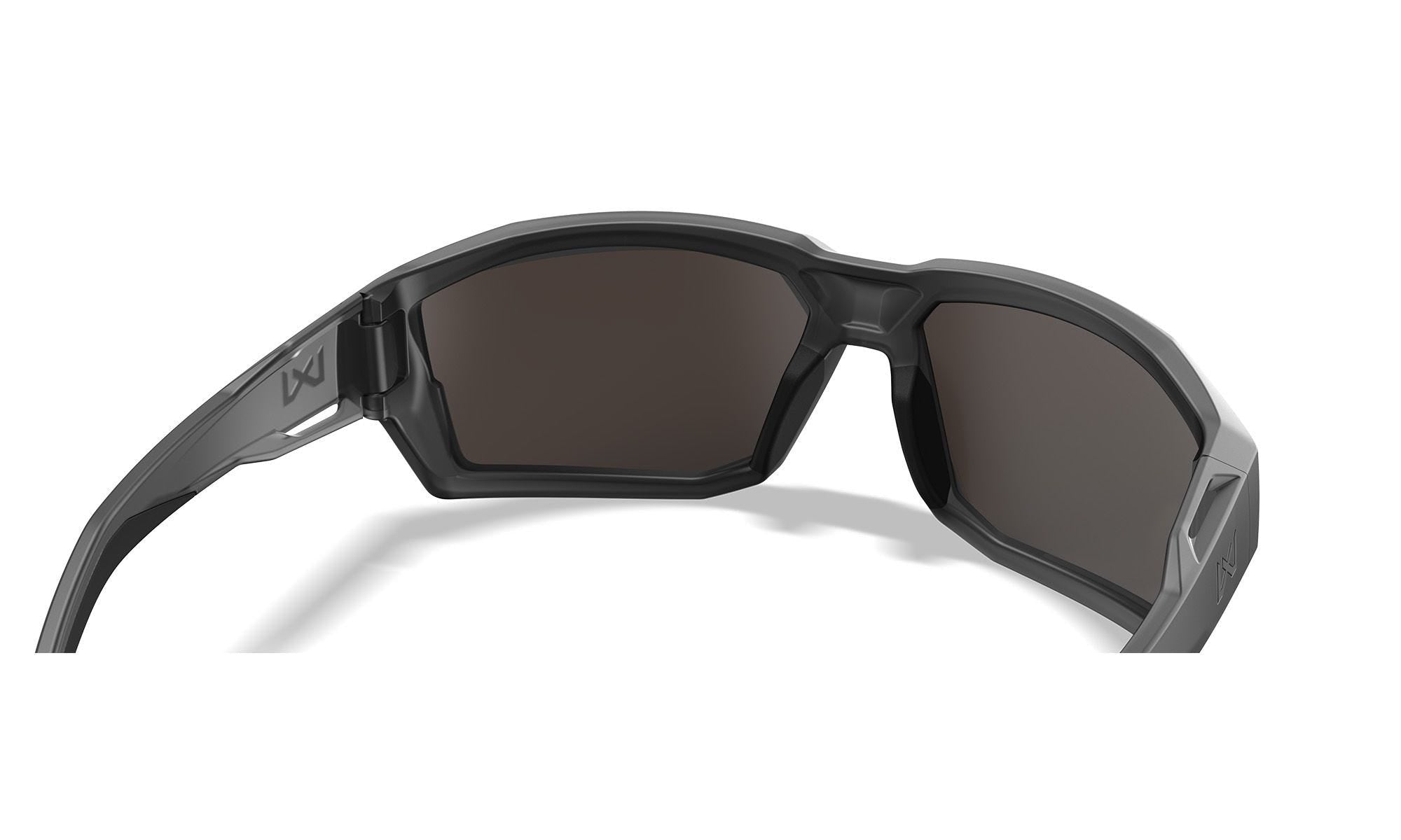 Ochelari Balistici Polarizati Wiley X ALPINE Matte Translucent Black | CAPTIVATE™ Green Mirror | WARGEAR RO