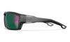 Ochelari Balistici Polarizati Wiley X ALPINE Matte Translucent Black | CAPTIVATE™ Green Mirror | WARGEAR RO