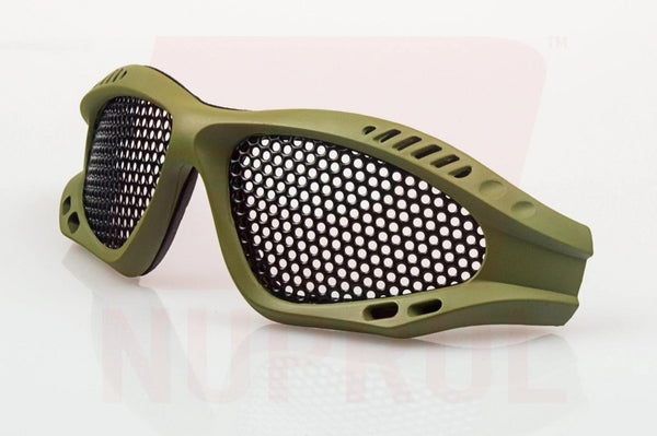 Ochelari protectie airsoft plasa Nuprol PRO Olive | Echipament tactic WARGEAR
