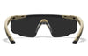 Ochelari tactici Saber Advanced Tan set 3 lentile Wiley X | Echipament tactic WARGEAR