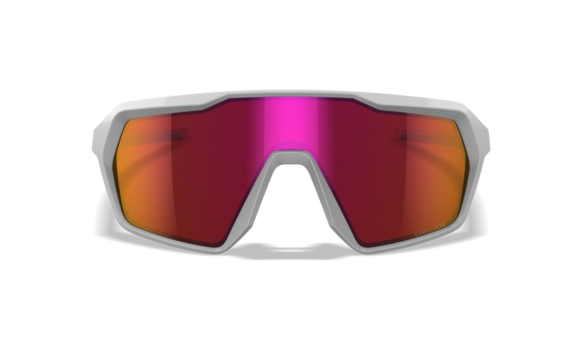 Ochelari tactici WILEY X CITADEL CAPTIVATE™ Red Mirror – Polished White | WARGEAR RO