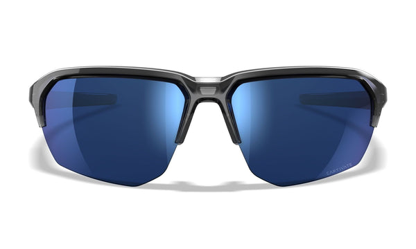Ochelari tactici Wiley X JAKL CAPTIVATE™ Polarized Blue Mirror – Gloss Crystal Grey | Echipament tactic WARGEAR