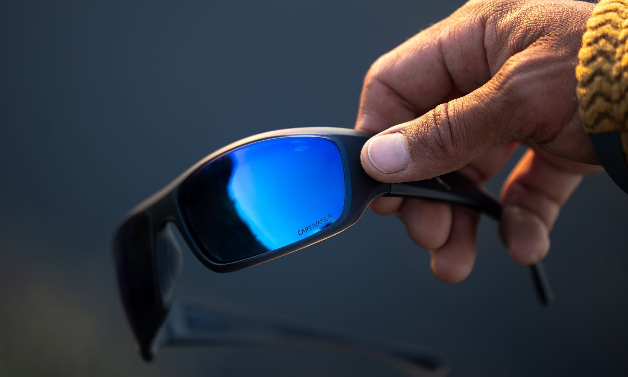 Ochelari Tactici Wiley X Omega Captivate Polarized Blue Mirror | WARGEAR RO