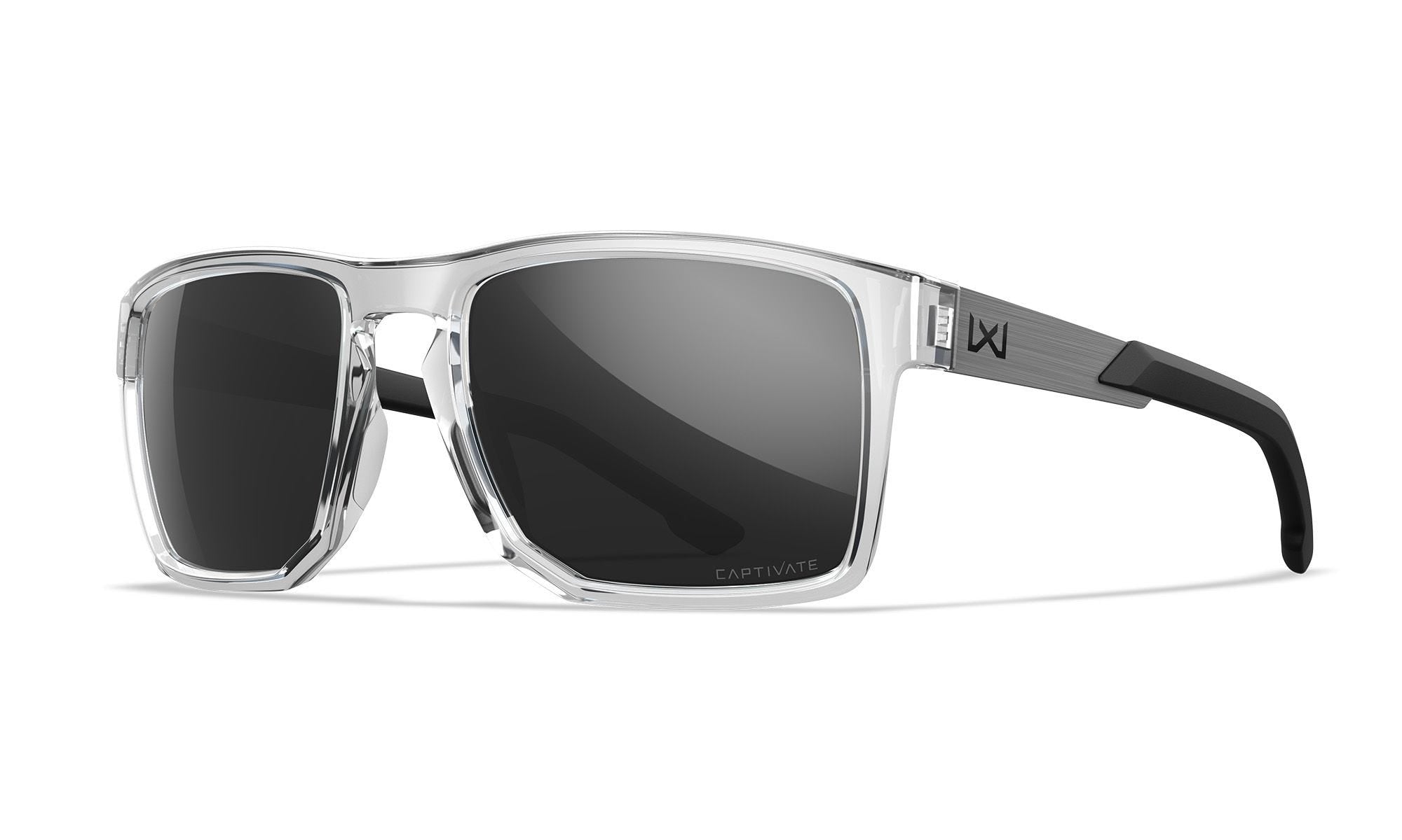 Ochelari WILEY X APEX CAPTIVATE™ Grey Gloss Crystal Clear | Echipament tactic WARGEAR
