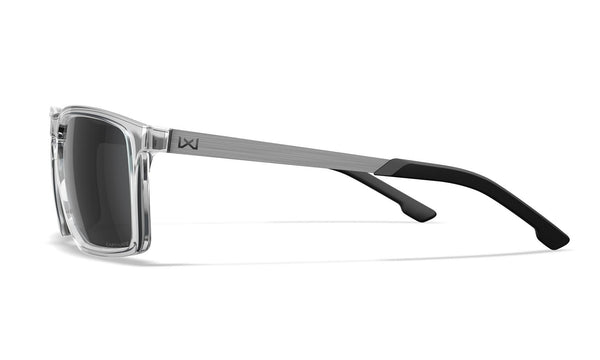 Ochelari WILEY X AXE CAPTIVATE™ Grey Gloss Crystal Clear | Echipament tactic WARGEAR