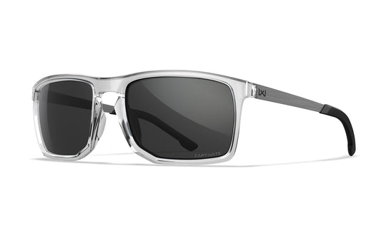 Ochelari WILEY X AXE CAPTIVATE™ Grey Gloss Crystal Clear | Echipament tactic WARGEAR