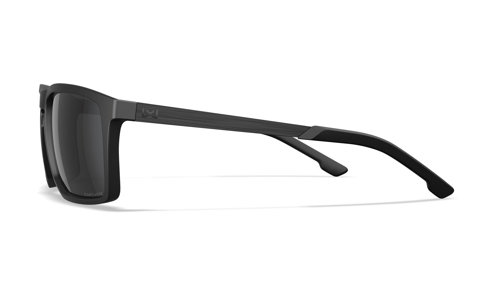 Ochelari WILEY X AXE CAPTIVATE™ Polarized Grey Matte Black | Echipament tactic WARGEAR