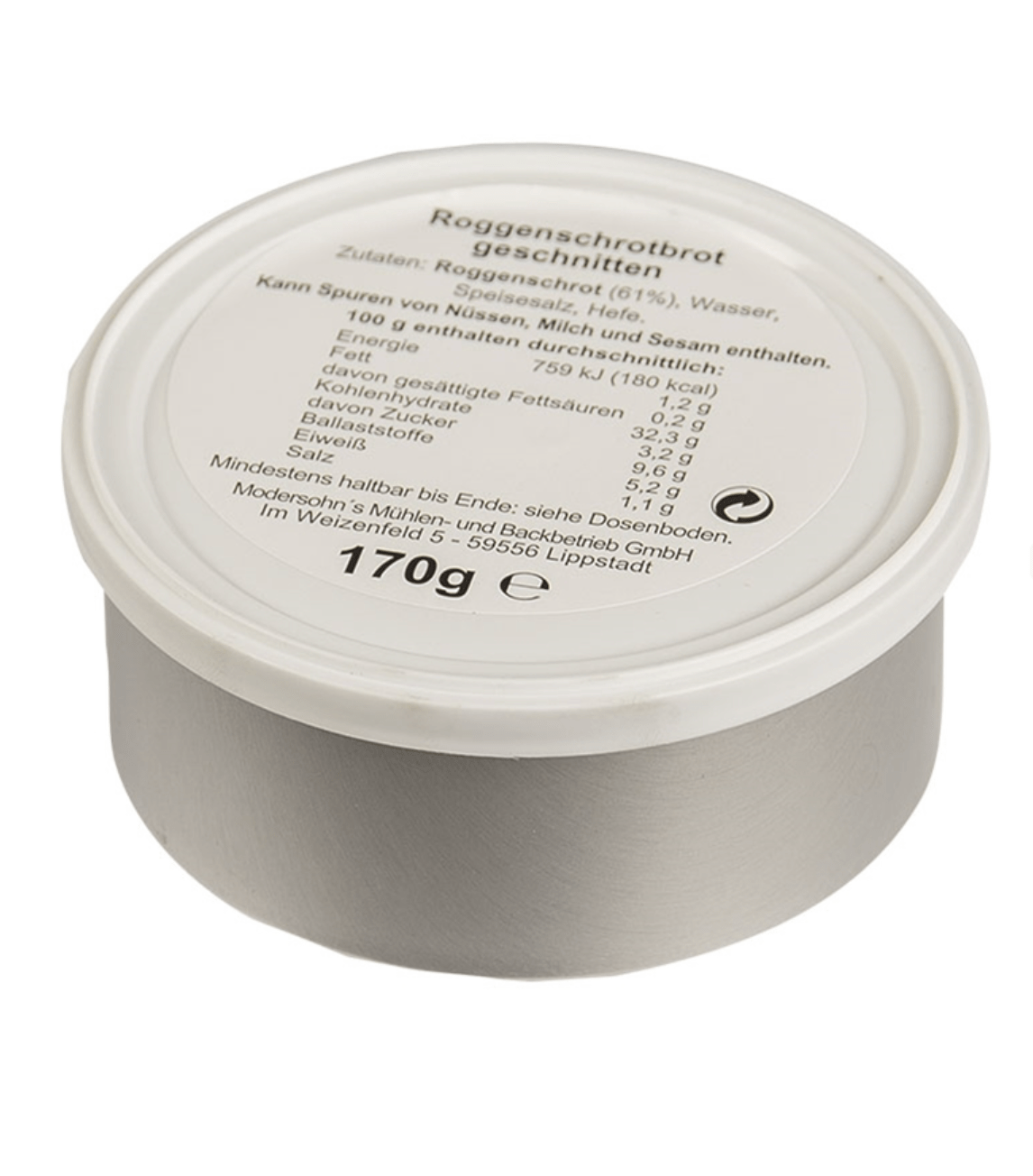 Paine Germana Conservata 170 g – Ratie Urgenta & Supravietuire | Echipament tactic WARGEAR