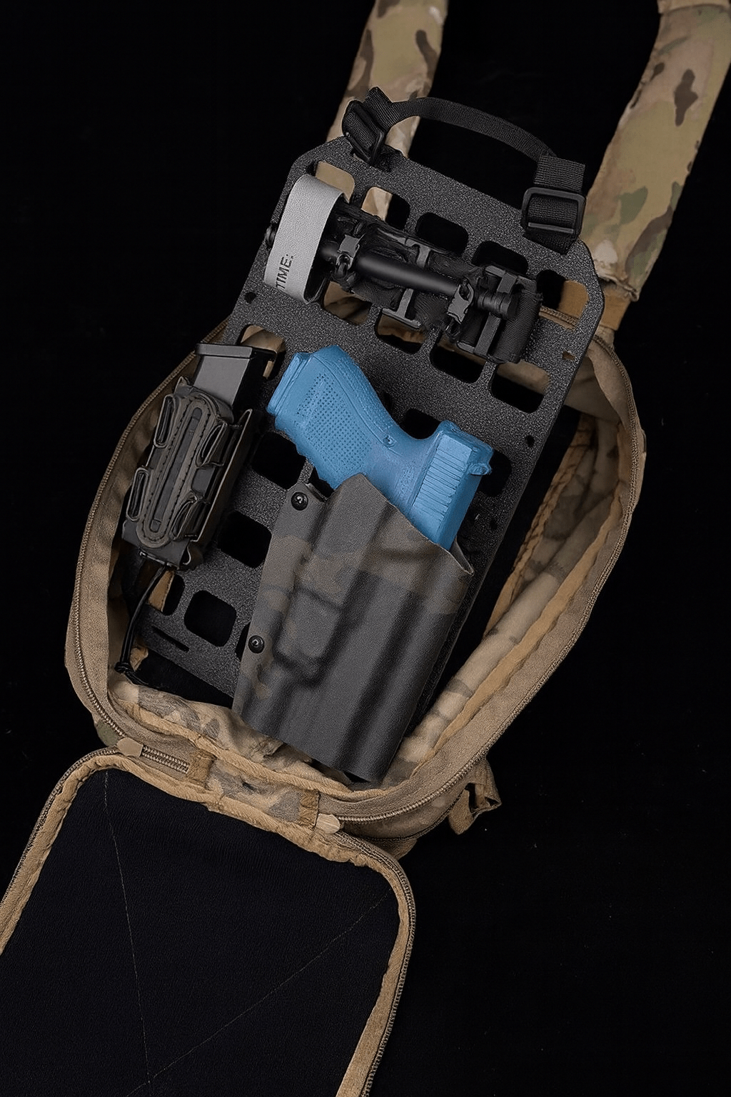 Panou rigid Molle 20x30cm Wosport | Echipament tactic WARGEAR