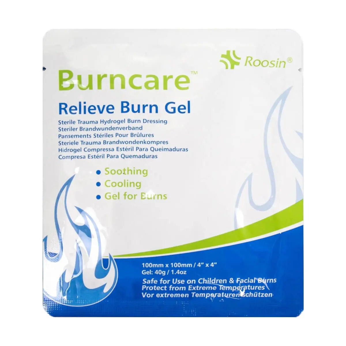 Pansament arsuri Roosin Burncare 10x10 cm | Echipament tactic WARGEAR