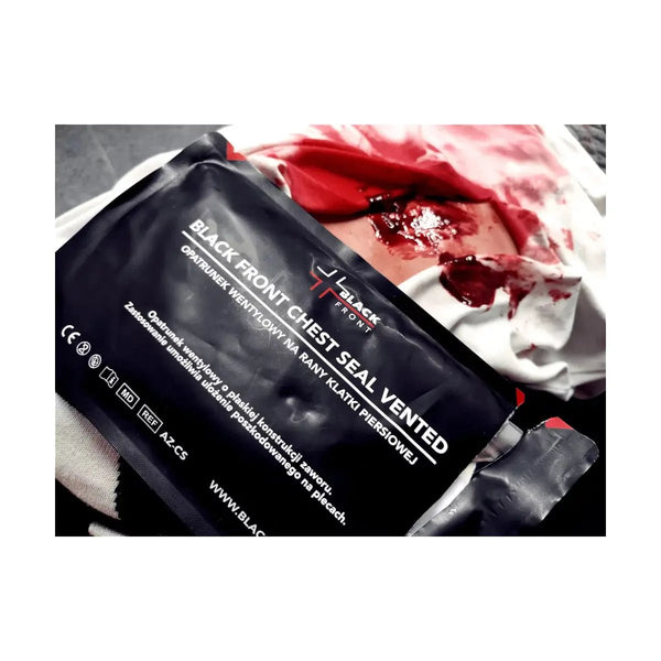 Pansament Ocluziv ventilat Black Front | Echipament tactic WARGEAR