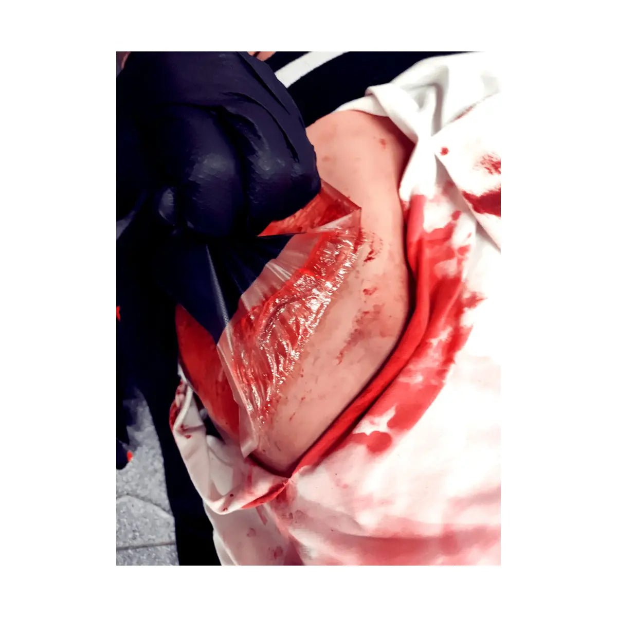 Pansament Ocluziv ventilat Black Front | Echipament tactic WARGEAR