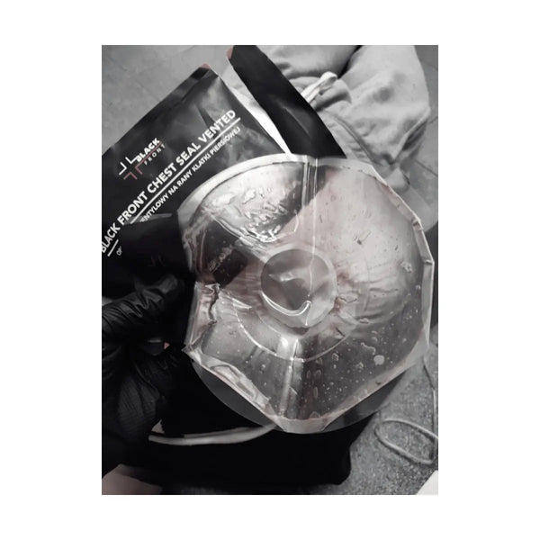 Pansament Ocluziv ventilat Black Front | Echipament tactic WARGEAR