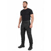 Pantaloni tactici de combat WARDOG negri cu genunchiere | WARGEAR RO