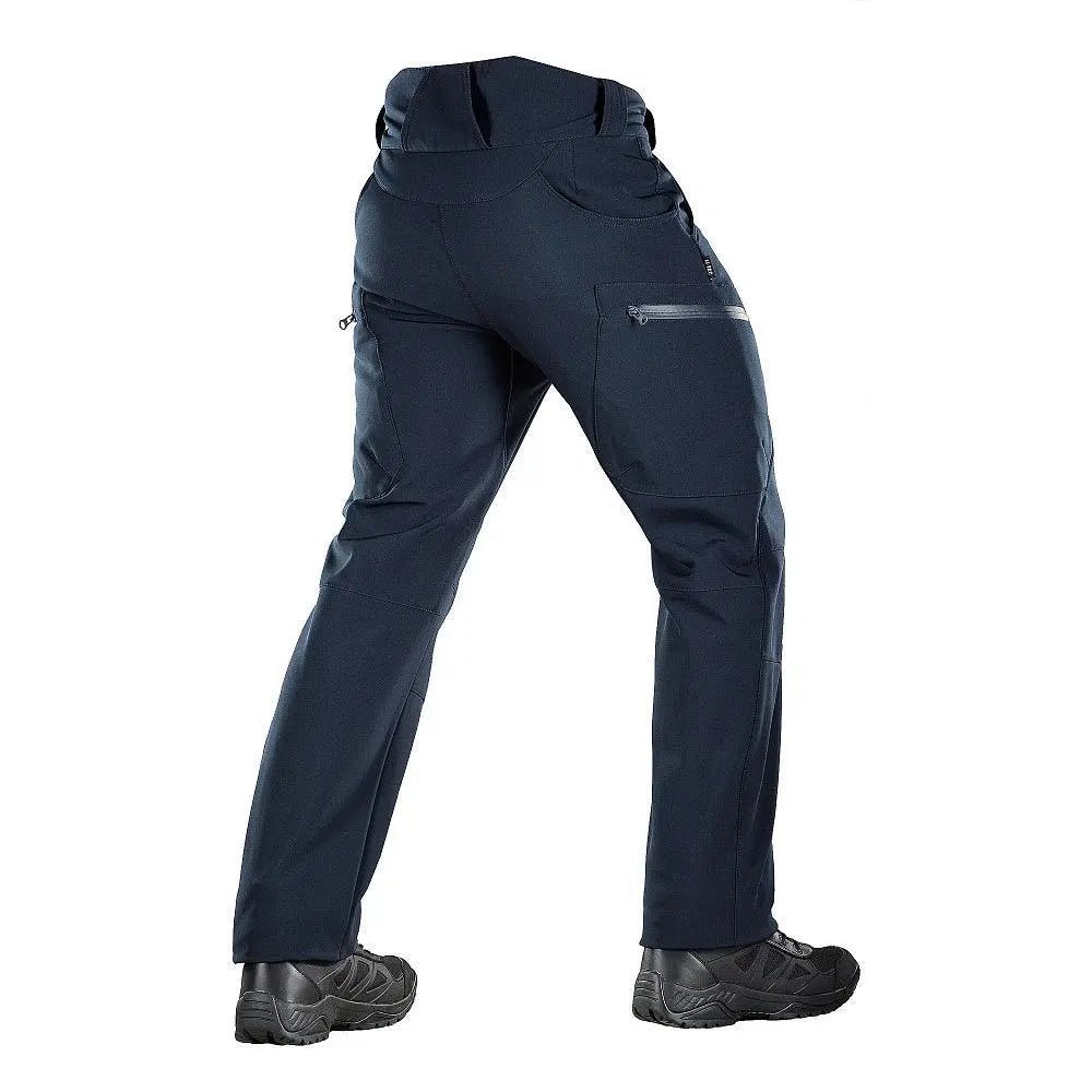 Pantaloni tactici Softshell navy blue M - TAC - impermeabili | Echipament tactic WARGEAR