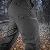 Pantaloni tactici Softshell negri M - TAC - impermeabili | Echipament tactic WARGEAR