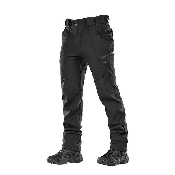 Pantaloni tactici Softshell negri M - TAC - impermeabili | Echipament tactic WARGEAR