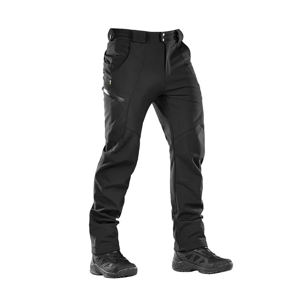 Pantaloni tactici Softshell negri M - TAC - impermeabili | Echipament tactic WARGEAR