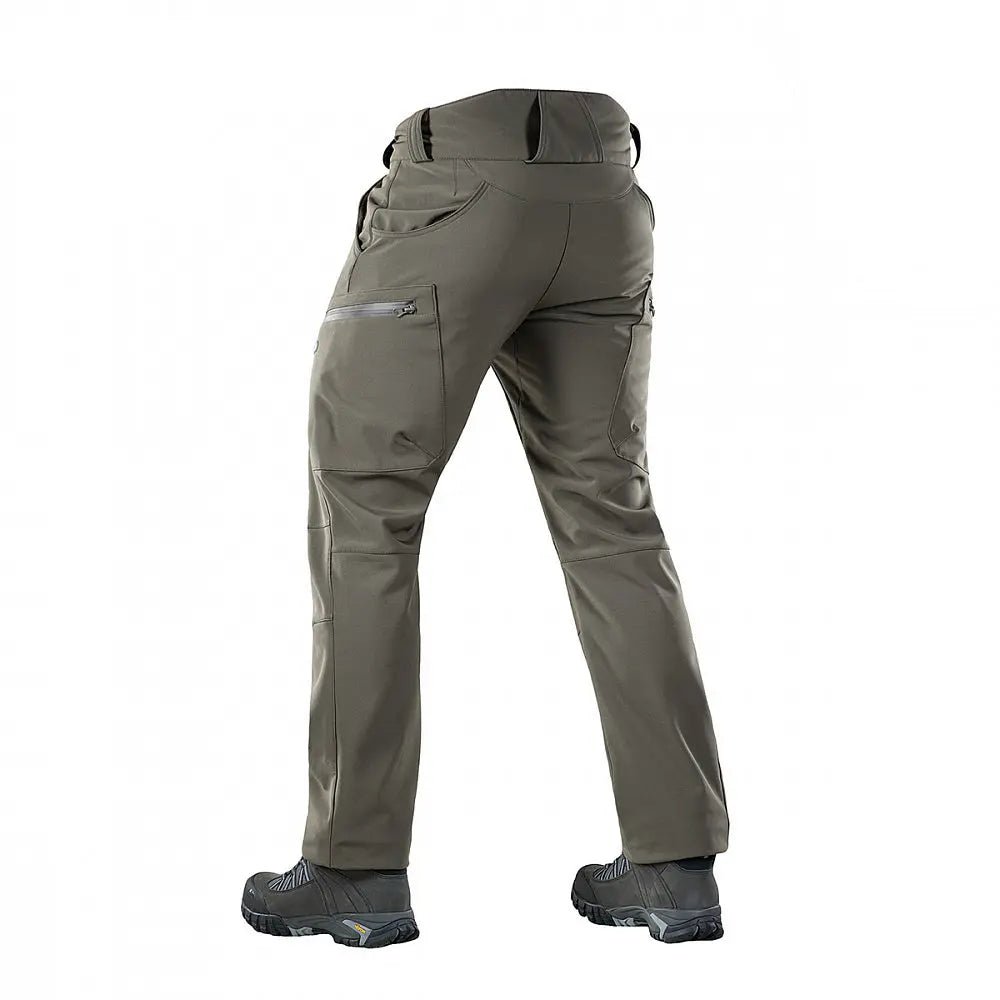 Pantaloni tactici Softshell olive M - TAC - impermeabili | Echipament tactic WARGEAR