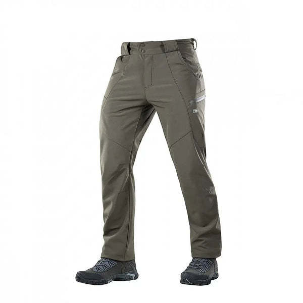 Pantaloni tactici Softshell olive M - TAC - impermeabili | Echipament tactic WARGEAR