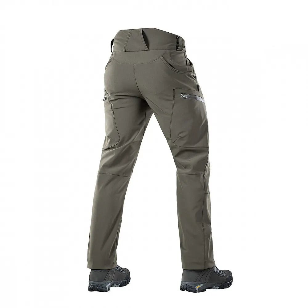 Pantaloni tactici Softshell olive M - TAC - impermeabili | Echipament tactic WARGEAR