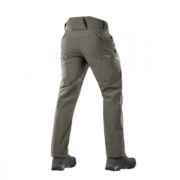 Pantaloni tactici Softshell olive M - TAC - impermeabili | Echipament tactic WARGEAR