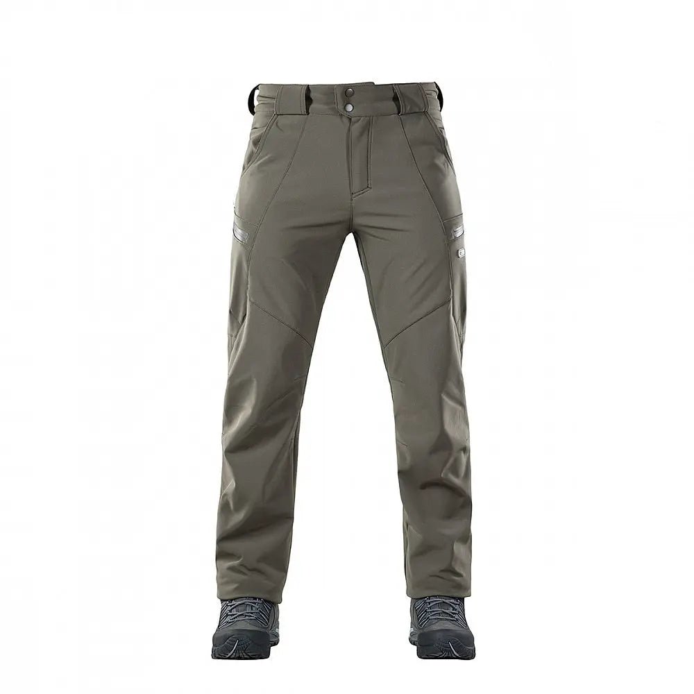 Pantaloni tactici Softshell olive M - TAC - impermeabili | Echipament tactic WARGEAR