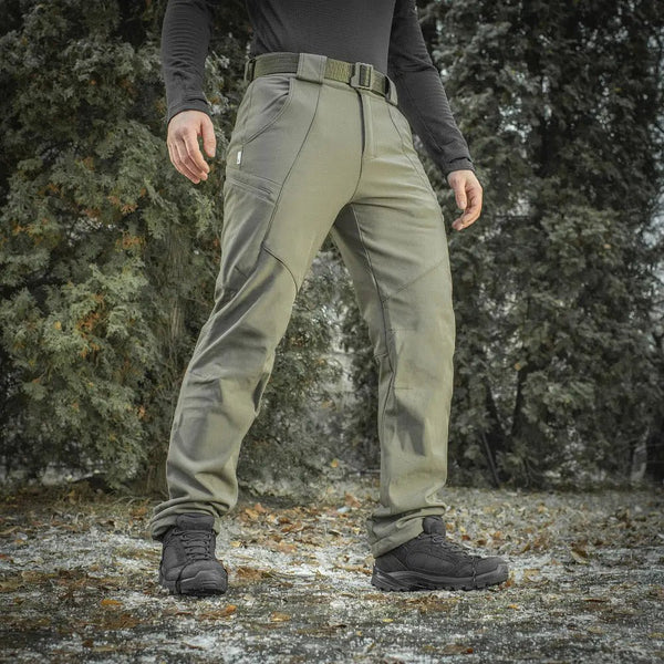 Pantaloni tactici Softshell olive M - TAC - impermeabili | Echipament tactic WARGEAR